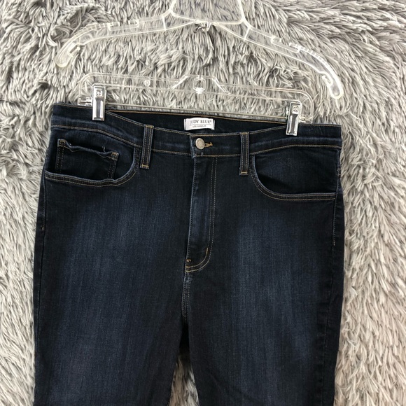 Judy Blue Jeans Size 2Xl High Rise Womens Plus Skinny Dark Wash Denim Stretch - Picture 6 of 12